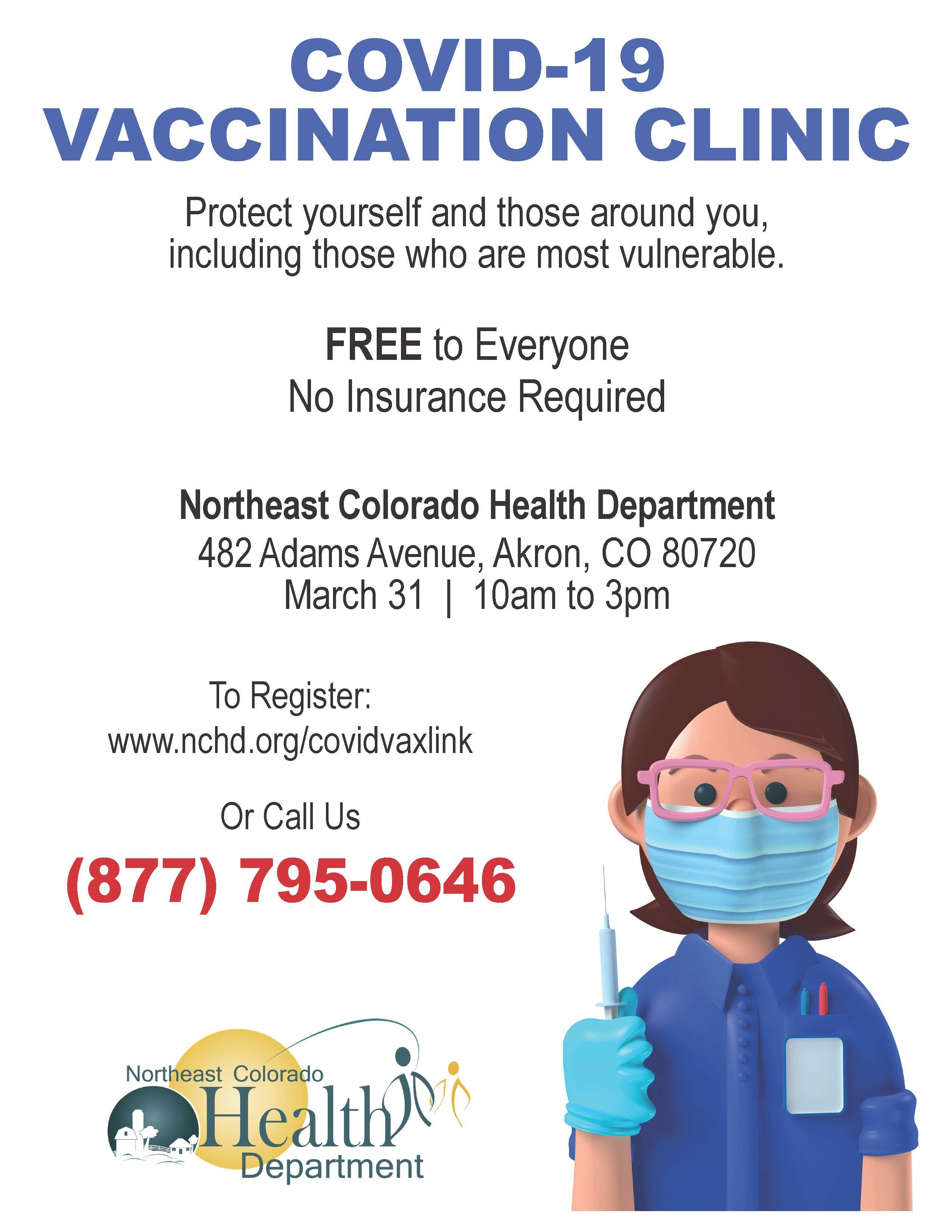 Covid-19 Vaccination Clinic 03-31-21